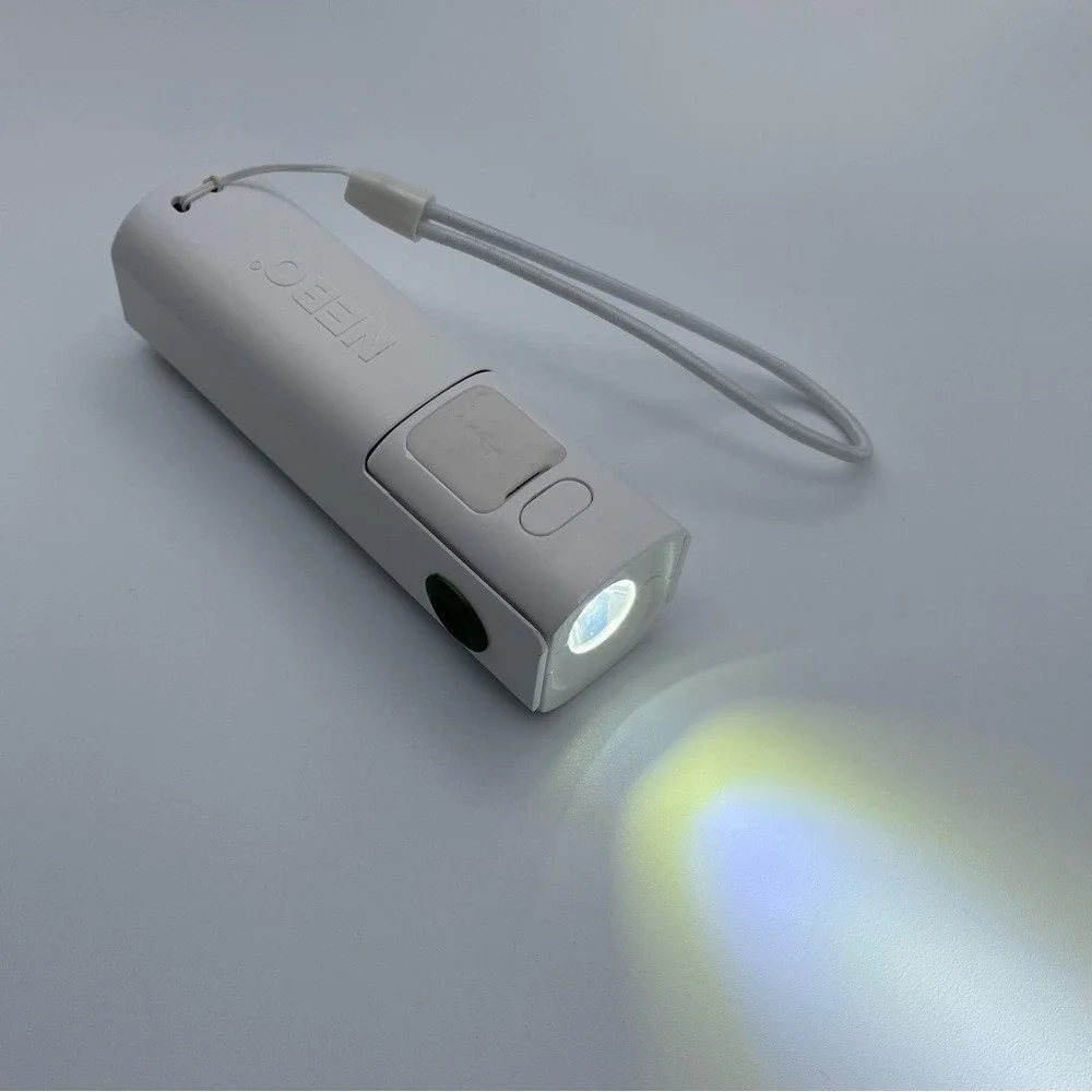NEBO PAL-360 Power Bank Light Fan USB-C Rechargeable New
